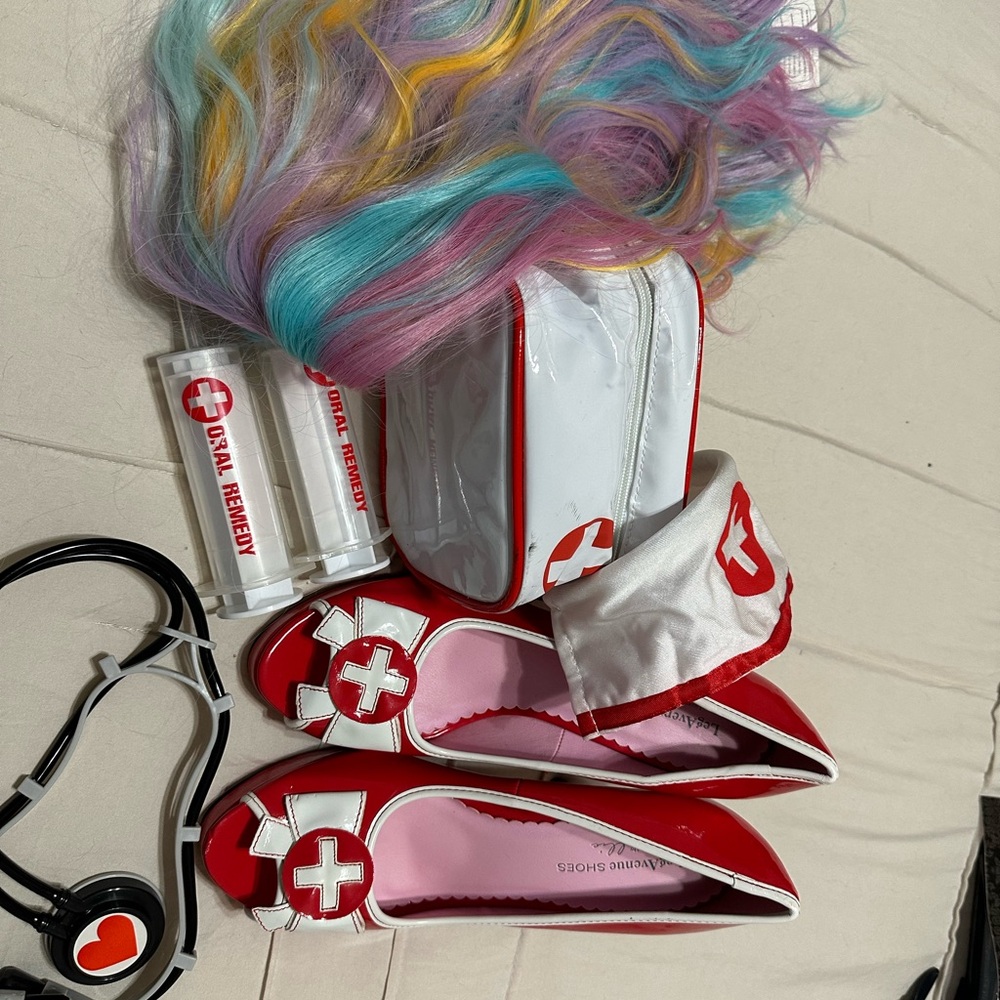 Nursing costume shoes & accessories!